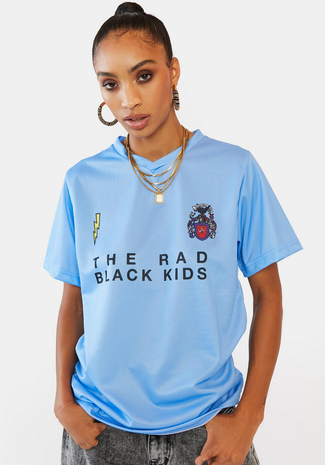 Main Soccer Jersey Home The Rad Black Kids