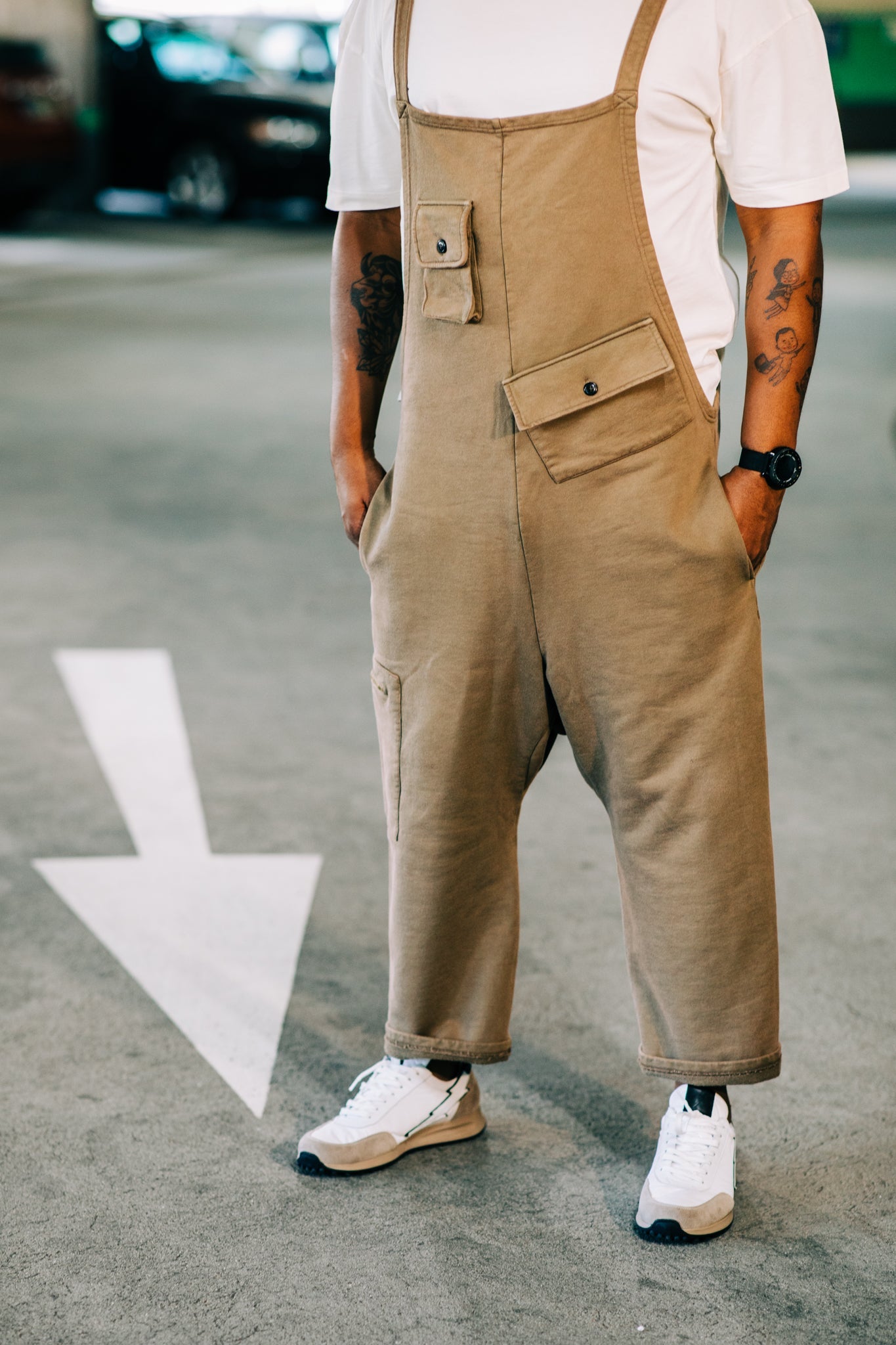 Translation missing: en.tactical overalls the rad black kids: Pants & Shorts