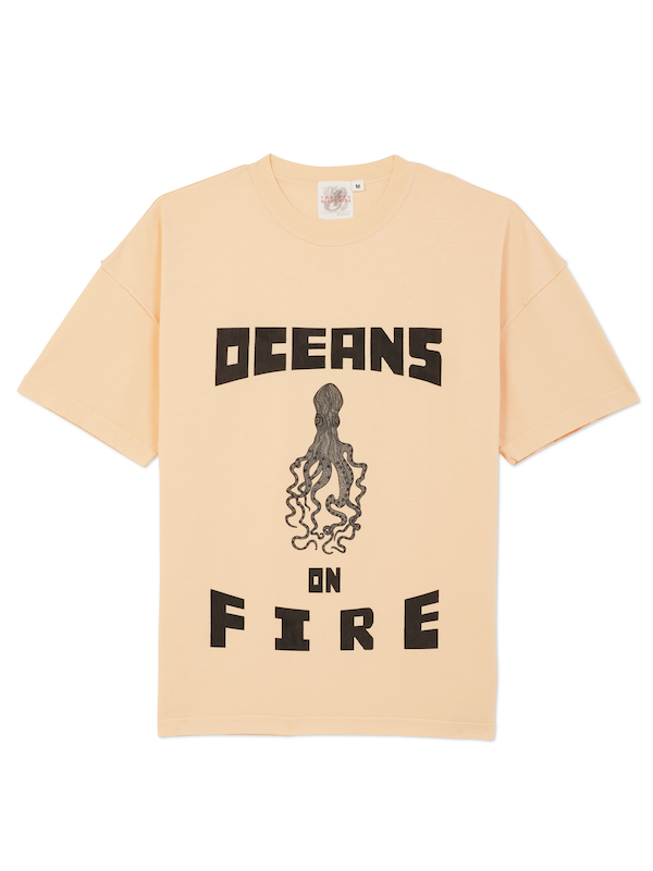 Oceans on Fire T-shirt The Rad Black Kids