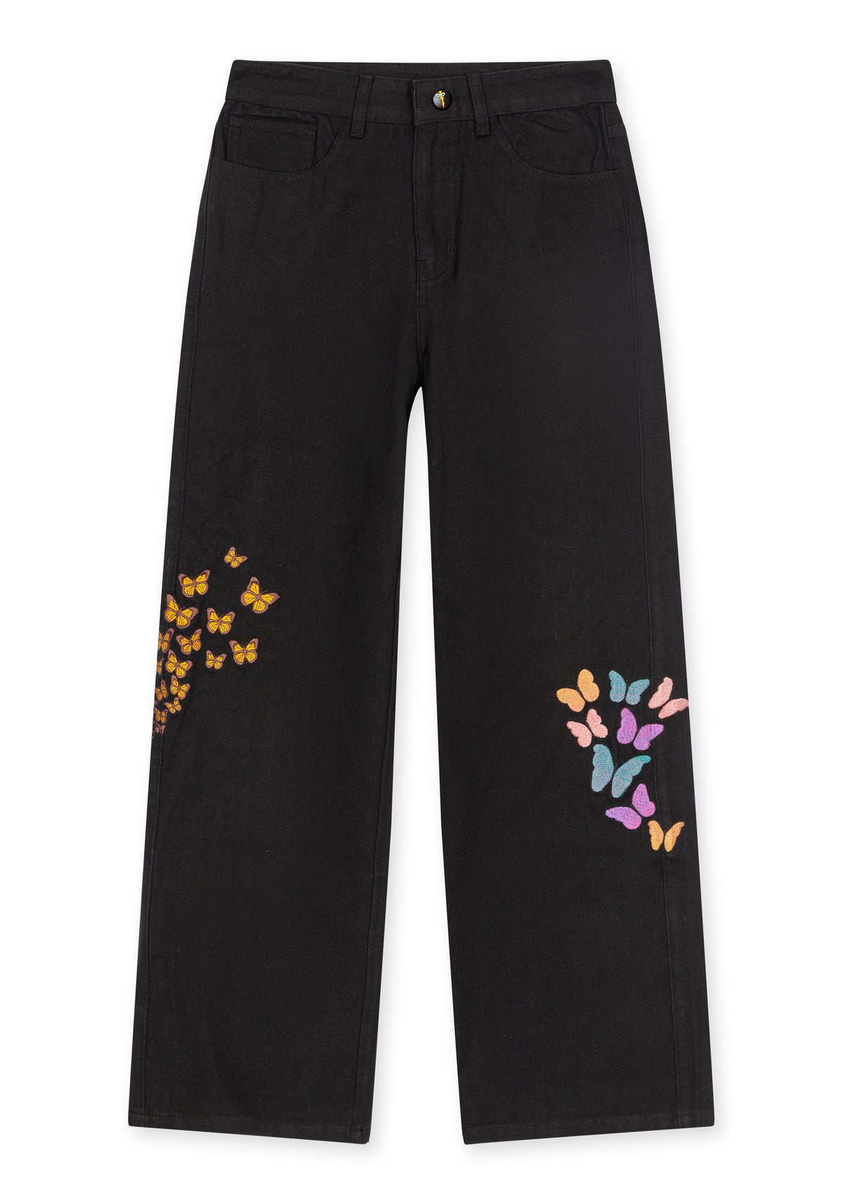 Canvas Work Pants Black