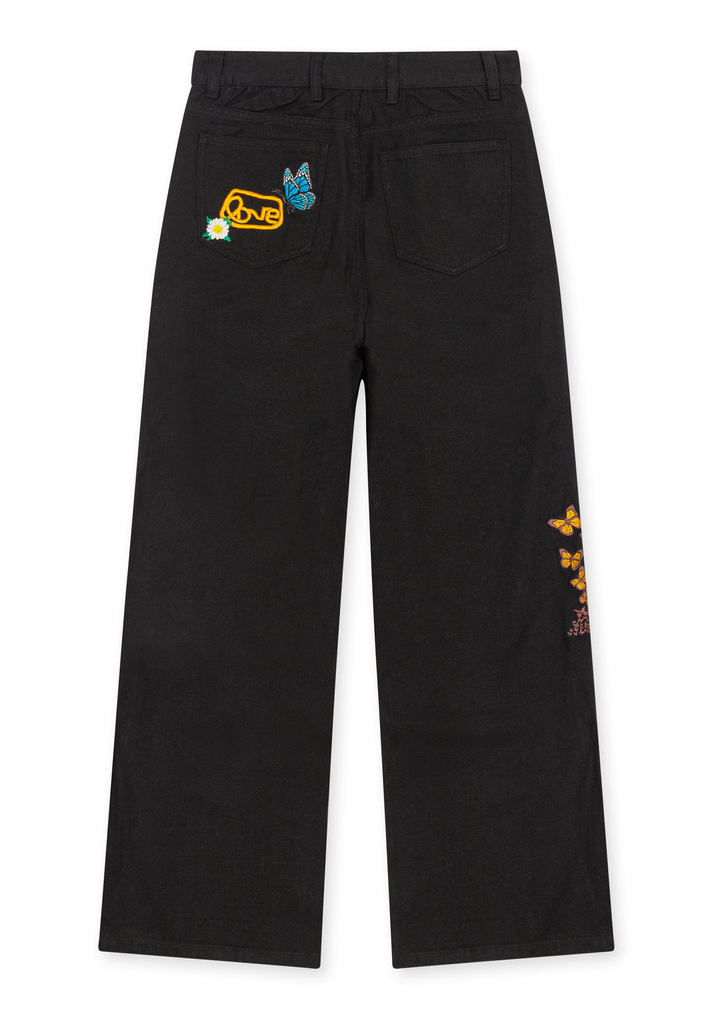 Canvas Work Pants Black
