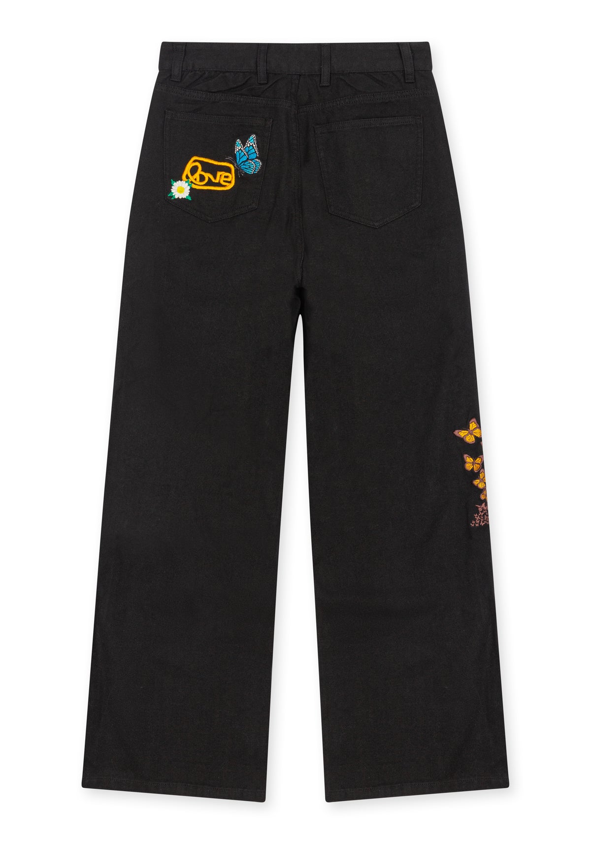 Canvas Work Pants Black