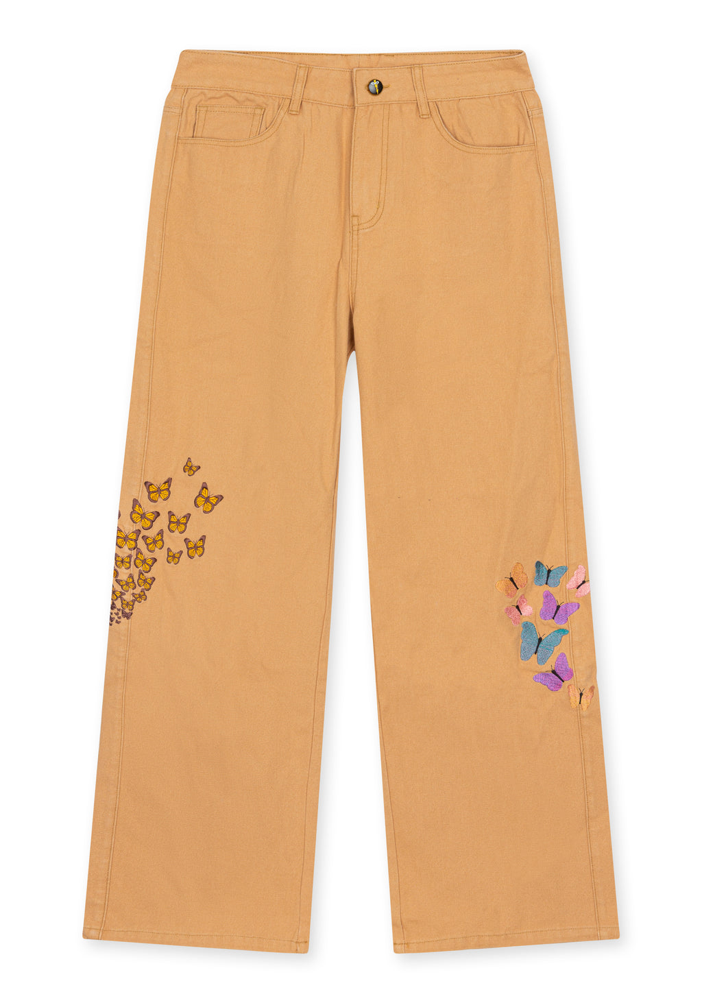 Canvas Work Pants Brown