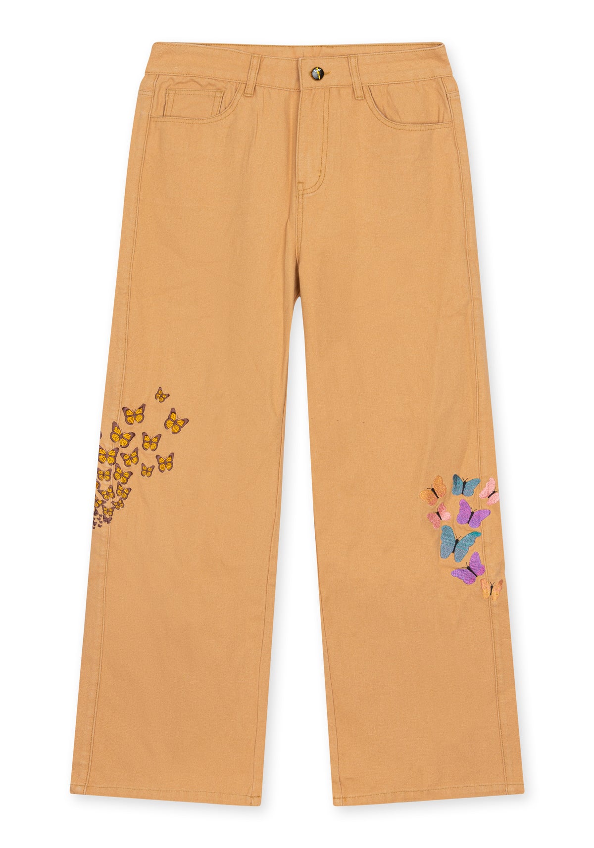 Canvas Work Pants Brown