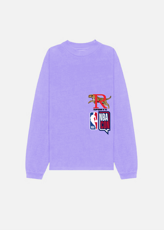NBACon Lavender Mockneck T-Shirt