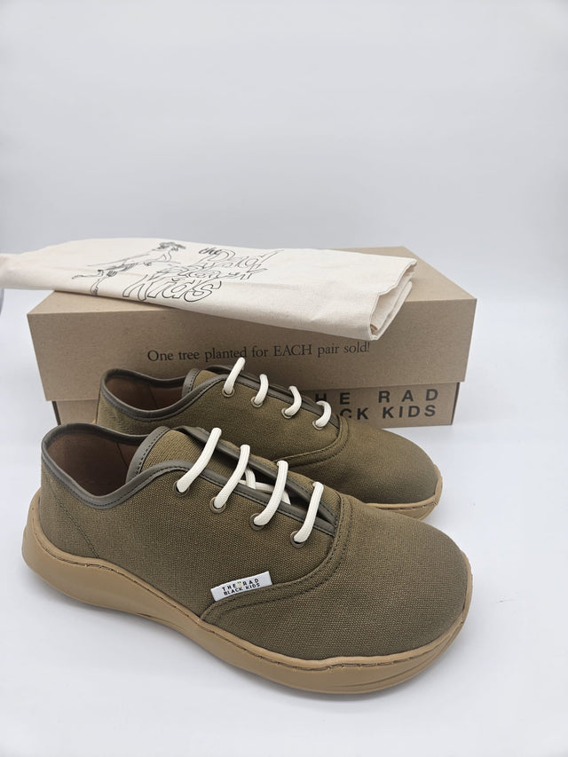 "Skate" Plimsolls Green (Unisex)