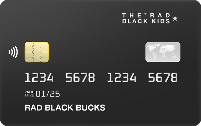 Rad Black Bucks Gift Card