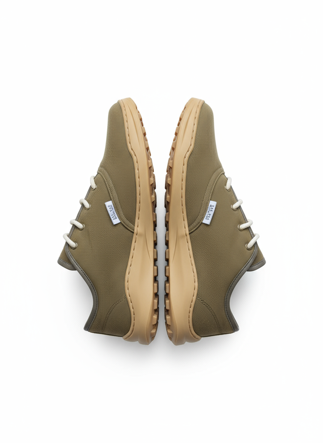 "Skate" Plimsolls Green (Unisex)