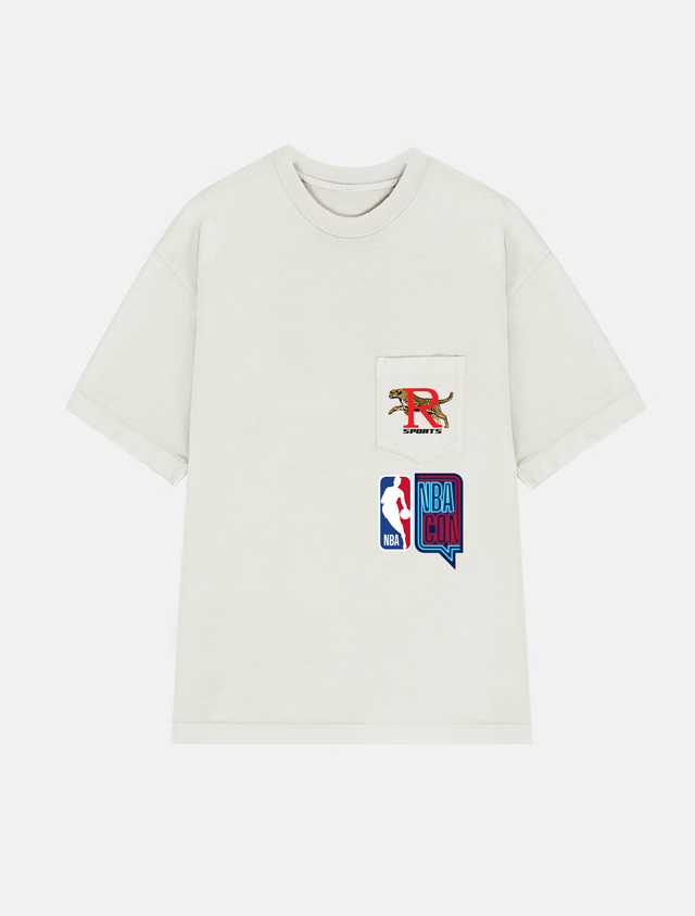 NBACon R-Sports Pocket T-shirt White