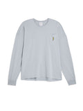 T-shirt à poche boulon (gris)