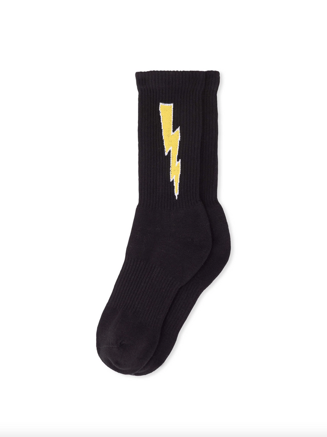 Bolt Sock Black 2 Pack