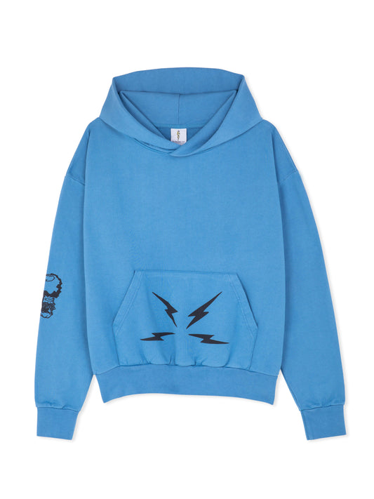 Sweat à capuche parfait (bleu)